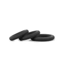 Hombre snug fit silicone thick c-rings - 3 pack