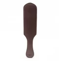 Coco de mer leather paddle brown