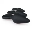 Black Buttplugs With Pull Ring - Set