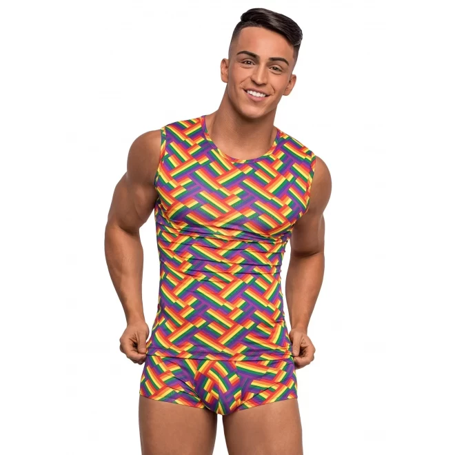 Fitness tank-print-medium