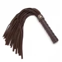Coco de mer leather small flogger brown