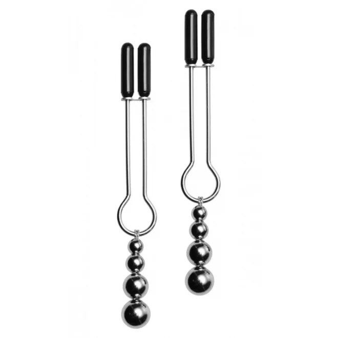 Adorn triple bead nipple clamp set