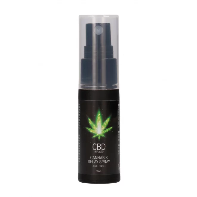 Cbd cannabis delay spray