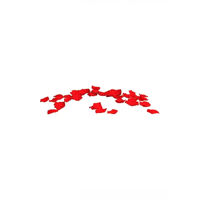 With love rose scented silk petals