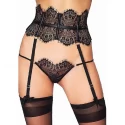 Campana elegant lace garterbelt with stockings