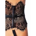 Campana elegant lace garterbelt with stockings