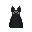 810-bab babydoll czarny xxl