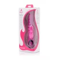 Flushed 12x self-heating rabbit vibe