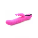 Flushed 12x self-heating rabbit vibe