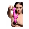 Flushed 12x self-heating rabbit vibe