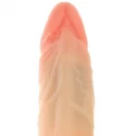 Natural realskin - hot cock curved - 8 inch