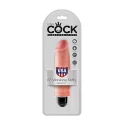 Wibrator King Cock 6 cali (15,2 cm) (2 kolory)