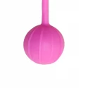 Easytoys Vertical Ribbed Geisha Balls - Pink