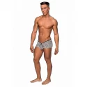 Micro mini short-white/black-large