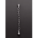 Mini magnetic nipple pincher - 1 piece - - brushed steel