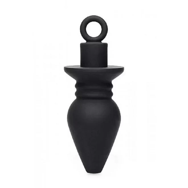 Plunged silicone hollow plug w/ inser