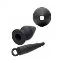 Plunged silicone hollow plug w/ inser