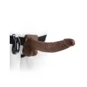 Strap-on dla niej i dla niego Fetish Fantasy Vibrating Hollow Strap-On With Balls 9 (2 kolory)