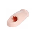 Really ample wide penis enhancer sheath