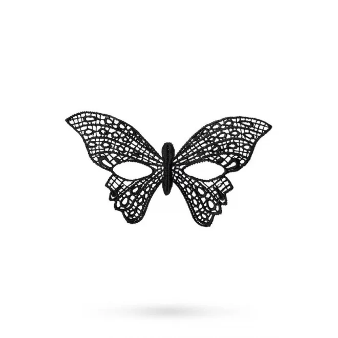 Toyfa Theatre, Mask "Butterfly", textile, black