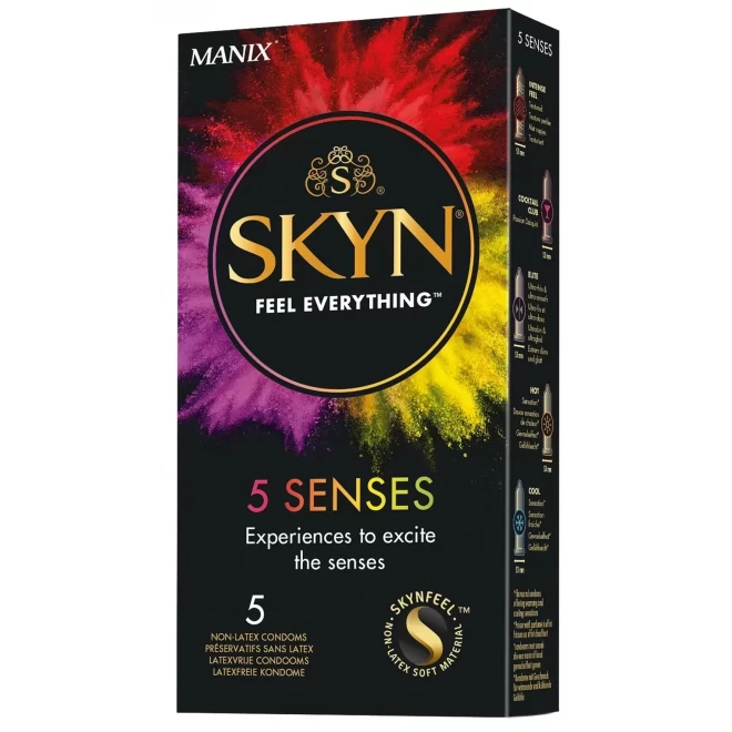 Manix skyn 5 senses 5 st.