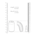Model 11 - chasity - 4.5" - cage with plug