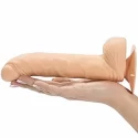 Silikonowe dildo ze zdalnym sterowaniem 20cm