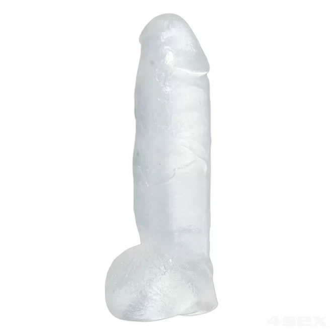 Żelowe dildo Crystal Clear Big Dong