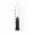 Dildo Raketa Clear Black