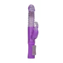 Thrusting rabbit vibrator