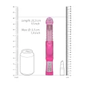 Thrusting rabbit vibrator
