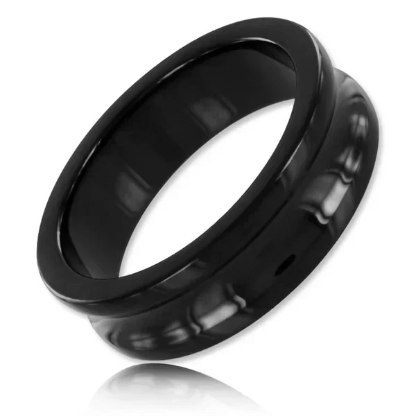 Black belowed c-ring - 40 mm. (1.50 inch)