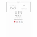 838-bra-3 biustonosz czerwony s/m