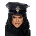 Vinyl patrol hat with badge