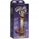 Realistyczny penis z jądrami Ultra Skin Realistic Cock 8 Vibro