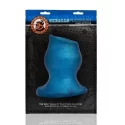 [sil] pighole hollow plug - blueballs - x-large