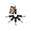 Leather hog tie