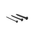 Silicone screw plug set - urethral sounding