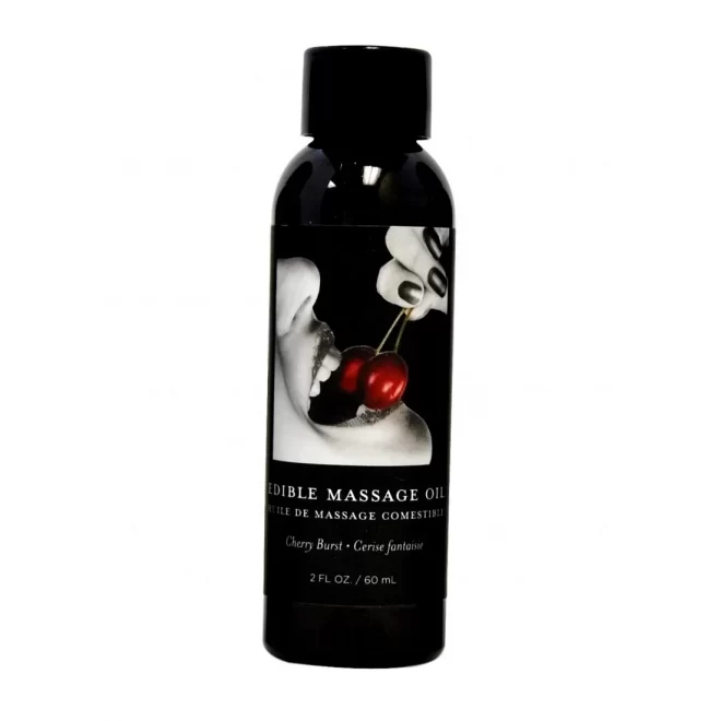 Cherry edible massage oil - 2oz / 60ml