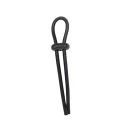 Tight 'n' hard - silicone cock ring 5 mm. - black