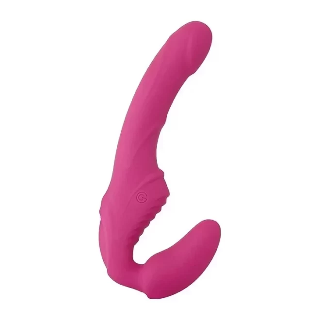 A&E EVES VIBRATING STRAPLESS STRAP ON