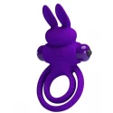 PRETTY LOVE - VIBRANT PENIS RING III Purple