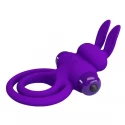 PRETTY LOVE - VIBRANT PENIS RING III Purple