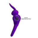 PRETTY LOVE - VIBRANT PENIS RING III Purple