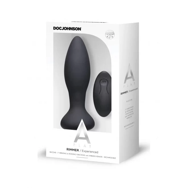 Rimmer - experienced - rechargeable anal plug