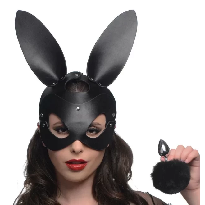 Tz bunny mask with plug