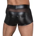 H058 shorts made of powerwetlook and 3d net s