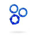 A-TOYS, Ring set, TPE, Blue, O 3,5 / 3/2 cm