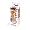 Plug-Jawellery Gold BUTT PLUG- Purple