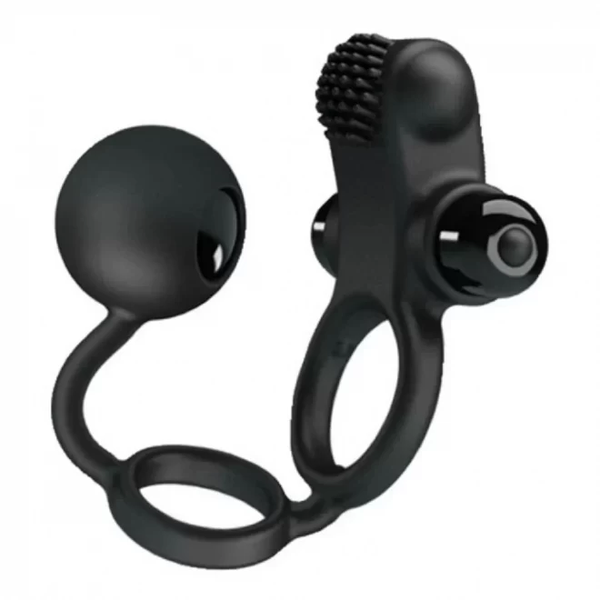 Pretty Love Vibro Penis Sleeve Black IV